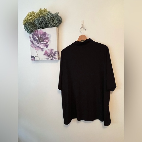 Pennington Casual ruched neck Shirt- 3XL PTP 26inch - Picture 5 of 11